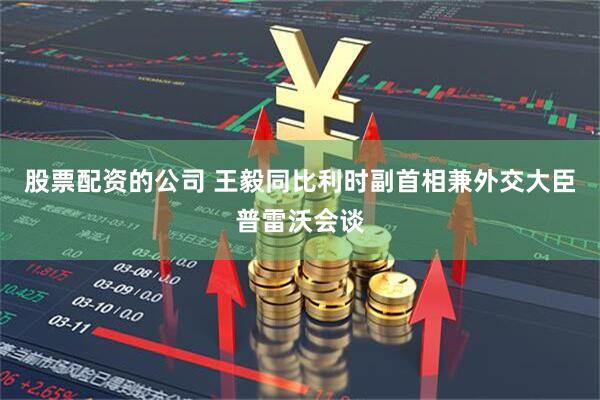 股票配资的公司 王毅同比利时副首相兼外交大臣普雷沃会谈