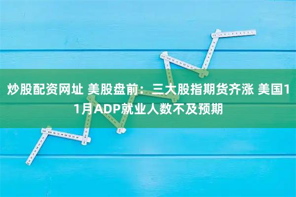 炒股配资网址 美股盘前：三大股指期货齐涨 美国11月ADP就业人数不及预期